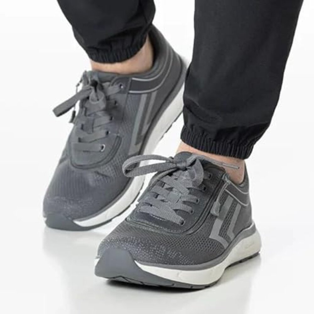 NEW Billy Footwear Men Sport Inclusion Adaptive Sneakers Gray Size 10 XW BY717